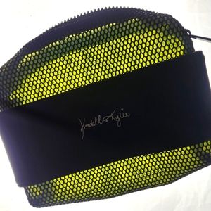 Kendall & Kylie Green Vinyl Makeup Bag
